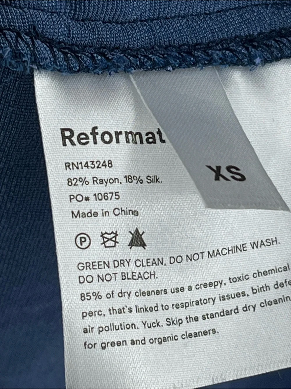 Reformation excellent pre